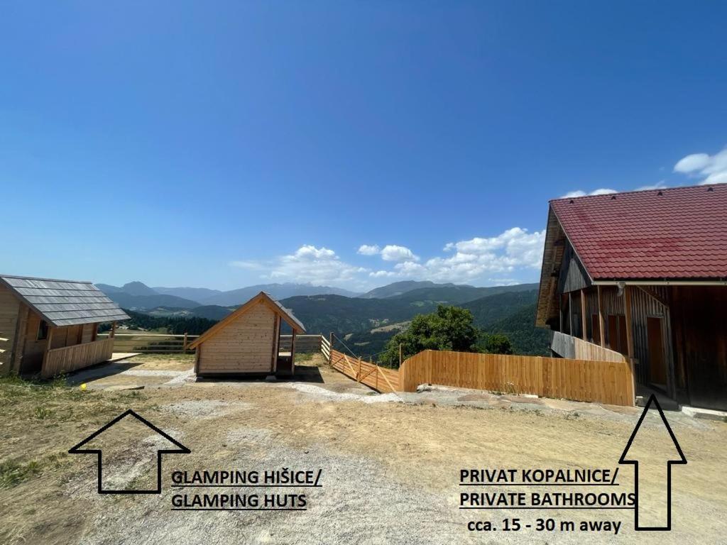 Farmstay&Glamping Visocnik Ljubno Exterior photo